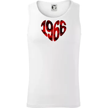 Pánské termoprádlo 1966 v srdci - Tílko pánské Core - M ( Bílá )