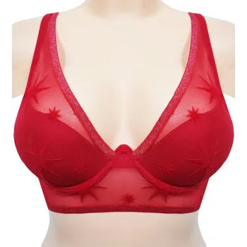 Podprsenka Tezenis push-up podprsenka červená velikost 75B