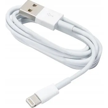 Datový kabel Kabel TelForceOne USB - Apple Lightning 1,5 m bílý