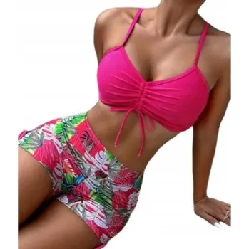 Podprsenka WYSZCZUPLAJĄCY STRÓJ KĄPIELOWY JEDNOCZĘŚCIOWY KOSTIUM DAMSKI PUSH