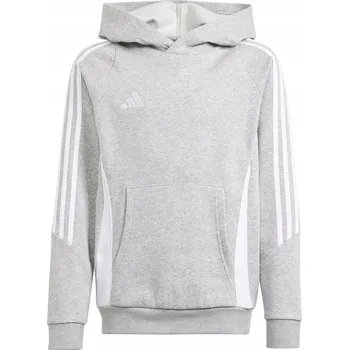 Chlapecká mikina DĚTSKÁ MIKINA ADIDAS TIRO 24 HOODED SWEAT ŠEDÁ IR7505 vel. 164 cm
