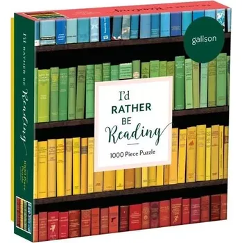 Galison Puzzle Raději bych si četl 1000 dílků