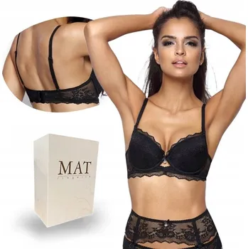 Podprsenka MAT push-up podprsenka černá, velikost 75A