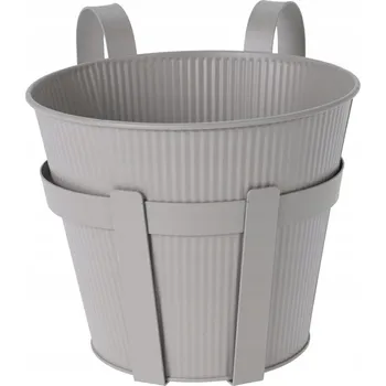 Květináč Balkonový truhlík 20 x 20 cm kovový