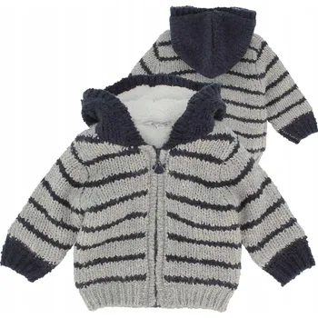 Chlapecká mikina Dětská mikina Primigi , akrylová šedá, velikost 56