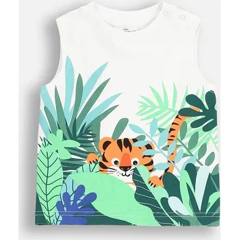 Chlapecké tričko bílé, s krátkým rukávem 086 Coccodrillo WC5