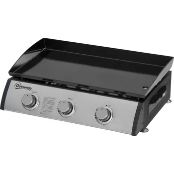 Zahradní gril Plynový gril Outsunny 10000BTU/2,5 KW - 63 x 48 x 21 cm