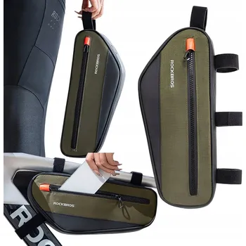 brašna na kolo ROCKBROS CYKLISTICKÁ BRAŠNA TAŠKA NA RÁM VODĚODOLNÁ, PROSTORNÁ, 1,7 L