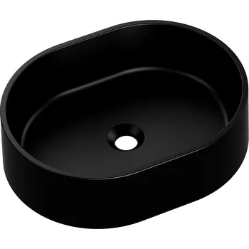 MODERNO GRANITOVÉ UMYVADLO NA DESKU OVALO STOJÍCÍ