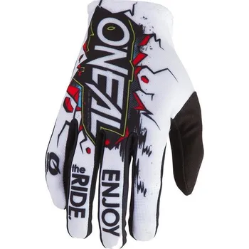 Moto rukavice Dětské rukavice O´Neal Matrix VILLAIN bílá (Velikost: XL/7) 0391-037