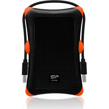Externí pevný disk Externí HDD disk Silicon Power Armor A30 2TB Oranžovo-černý
