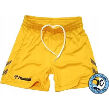 Kraťasy sportovní krátké Hummel Elite Poly Shorts žluté vel.