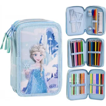 Penál CERDÁ Třípatrový penál s náplní Disney Frozen, 2700001688