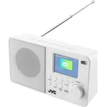 Radiopřijímač DAB+ JVC RA-E611W-DAB, bílý