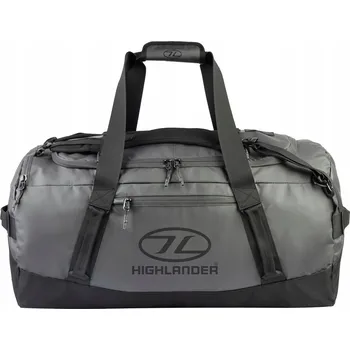 Cestovní taška Cestovní taška turistická Highlander Outdoor Hauler Duffel 65 l Tmavě šedá