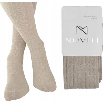 Dětské punčocháče Noviti béžové bavlna velikost 110