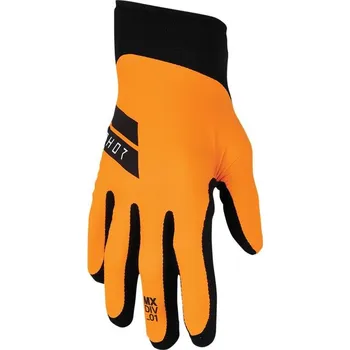 Moto rukavice THOR RUKAVICE AGILE HERO OR/BK (3330-6702) (Velikost: XL) 3330-6702