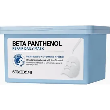 Pleťová maska SOME BY MI - BETA PANTHENOL REPAIR DAILY MASK - Zklidňující masky s beta-panthenolem, ceramidy a probiotiky 30 ks