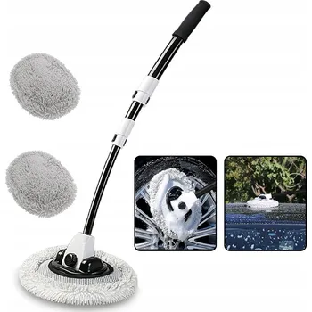 Mycí kartáč na vozidlo TELESKOPICKÝ MOP 112 CM Z MIKROVLÁKNA NA MYTÍ AUT