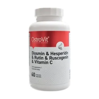 Doplněk stravy Ostrovit - Diosmin + hesperidin + rutin + ruscogenin + vitamin C 60 kapslí