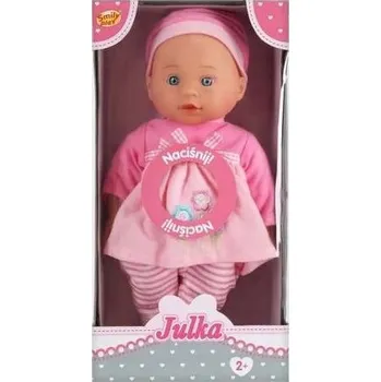 Panenka PANENKA UČÍ, ZPÍVÁ, MLUVÍ, SMILY PLAY SP83939 32cm