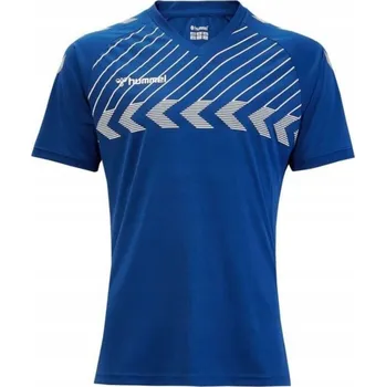 Hummel dětské tričko modré polyester velikost 152