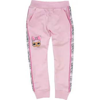 L.O.L. SUPRISE! Dívčí tepláky BAVLNA růžové, velikost 128 D068i