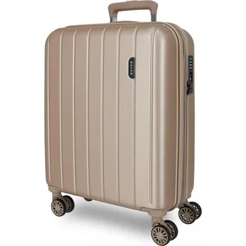 JOUMMA BAGS MOVEM Wood Champagne, Skořepinový cestovní kufr, 55x40x20cm, 38L, 5318665 (small exp.)