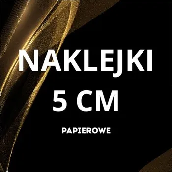 samolepka SAMOLEPKY NÁLEPKY S LOGEM - VLASTNÍ POTISK 5CM - LOGO, VLASTNÍ VZOR + TEXT - KREATOR