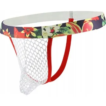 Kalhotky Pánské tanga ze síťoviny, průhledné - XL