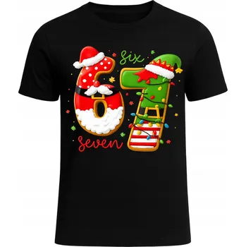 Chlapecké tričko Vánoční tričko pro děti HIT 67 SIX SEVEN Dárek Vánoce Módní 128-134