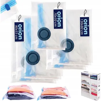 Pytel na prádlo Vákuový pytel Orion 50-80 x 70 cm 5 ks