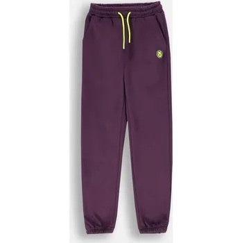 Dívčí kalhoty Dívčí tepláky fialové sportovní soupravy 104 Lemon Explore ZL4