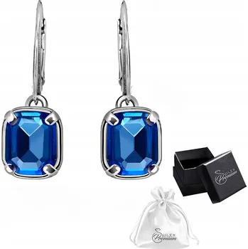 Náušnice Stříbrné náušnice ryzost 925 Náušnice s křišťálem