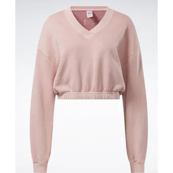 Dámské spodní prádlo Reebok dámská mikina přes hlavu bez kapuce HY2707, velikost M