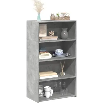 Příborník do zásuvky vidaXL Skříň highboard betonově šedá 70 x 41 x 124 cm kompozitní dřevo