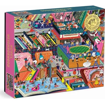 Hračka Galison Puzzle Román ze sousedství 1000 dílků