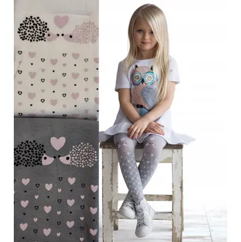 Knittex dětské vícebarevné punčocháče z viskózy, velikost 122