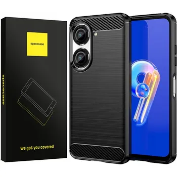 Pouzdro na mobilní telefon Zadní Kryt Spacecase pro Asus Zenfone 9 černý