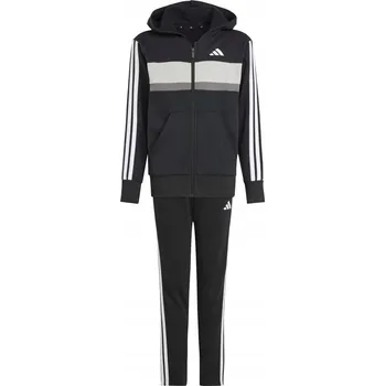 Dámské spodní prádlo Teplákovka adidas Essentials 3 Stripes s kapucí do školy vel. 140