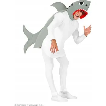 Karnevalový kostým Kostým žralok se žraločí hlavou ploutve M/L