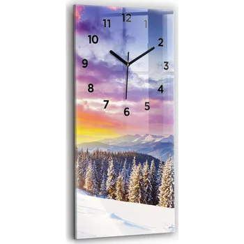 Hodiny Nástěnné hodiny Wallfluent bílé 30 cm