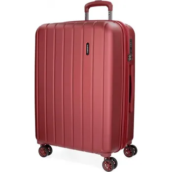 JOUMMA BAGS MOVEM Wood Red, Skořepinový cestovní kufr, 75x52x32cm, 109L, 5319366 (large exp.)