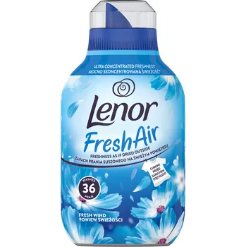 Aviváž Lenor aviváž 36 pracích dávek Fresh Air Fresh Wind 504 ml