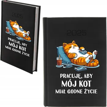 Kalendář Knižkový kalendář 2026 A5 černý