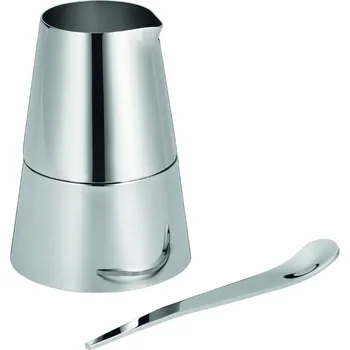 Cukřenka Sada cukřenky a mléčenky CREAM, sada 3 ks, se lžičkou, stříbrná, Philippi - doprava zdarma od 2999 Kč