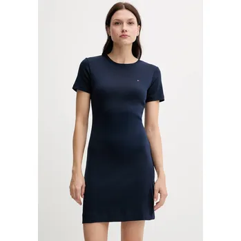Dámské šaty Bavlněné šaty Tommy Hilfiger WW0WW42721 modrá 57X, vel. XXS