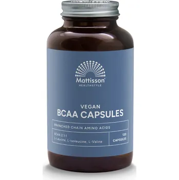 Aminokyselina Mattisson Vegan BCAA - 120 kapslí