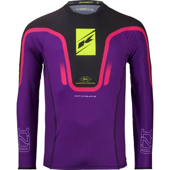 cyklistický dres KENNY dres TITANIUM 26 purple - L