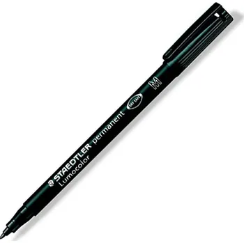 STAEDTLER Permanentný popisovač, OHP, 1 mm, STAEDTLER "317 M", čierny 498312
